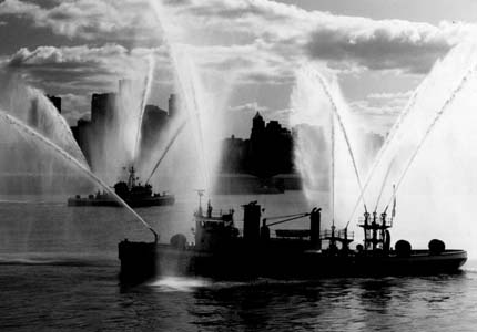 Harvey water display